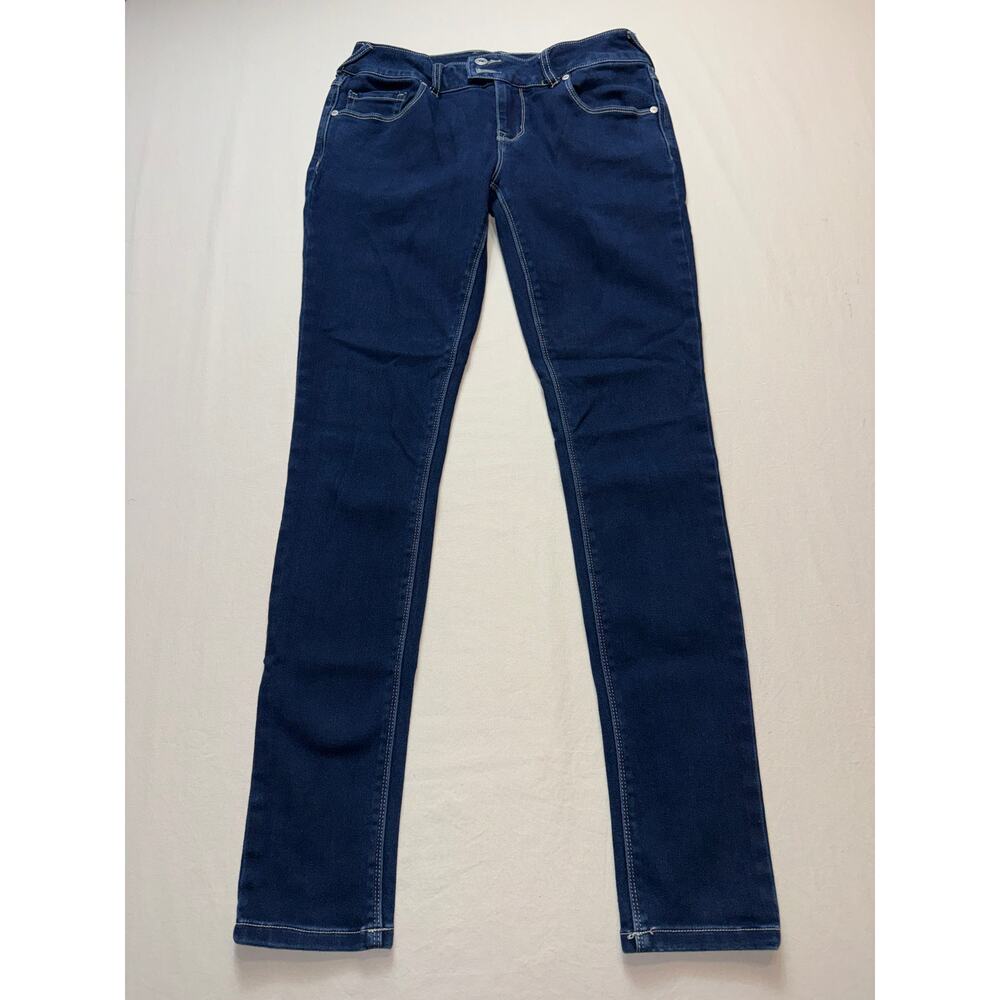 Womens Vanity Slim Boot Jeans 30x32 Dark Wash Stretch Denim